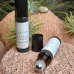 Vitality Blend Roll-On - Aromatherapy Essential Harmony -Natures Oils