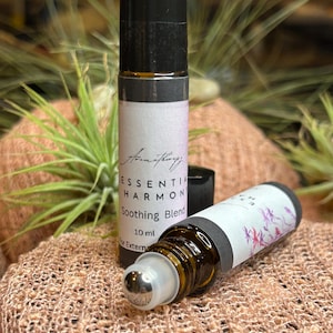 Soothing Roll-On Blend- Aromatherapy Essential Harmony - Natural Oils