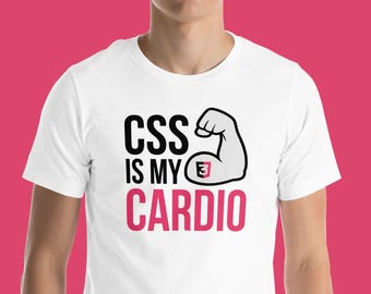CSSは私のカーディオTシャツ | Web開発者のコーディングユーモア
