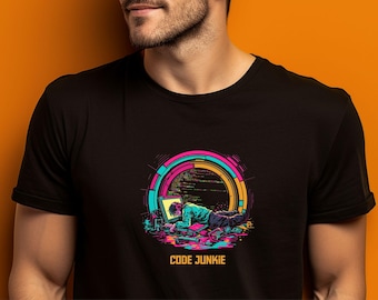 Code Junkie T-Shirt | Geek Coder Tee, Computer Science Geschenk