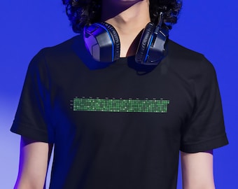 Github Contributions Graph T-Shirt | Coder Gift