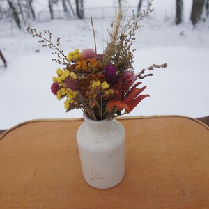 Colorful Dried Flower Arrangement