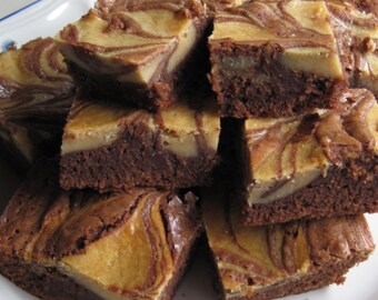 1 dozen peanut butter cheesecake brownies