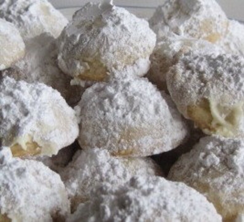 2 dozen Russian tea cakes Mexican wedding cookies snow balls image 1