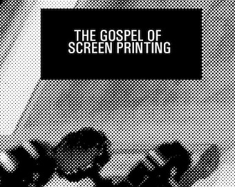 スクリーン印刷ハウツーZine 4 - 自宅でできるシルクスクリーン印刷の