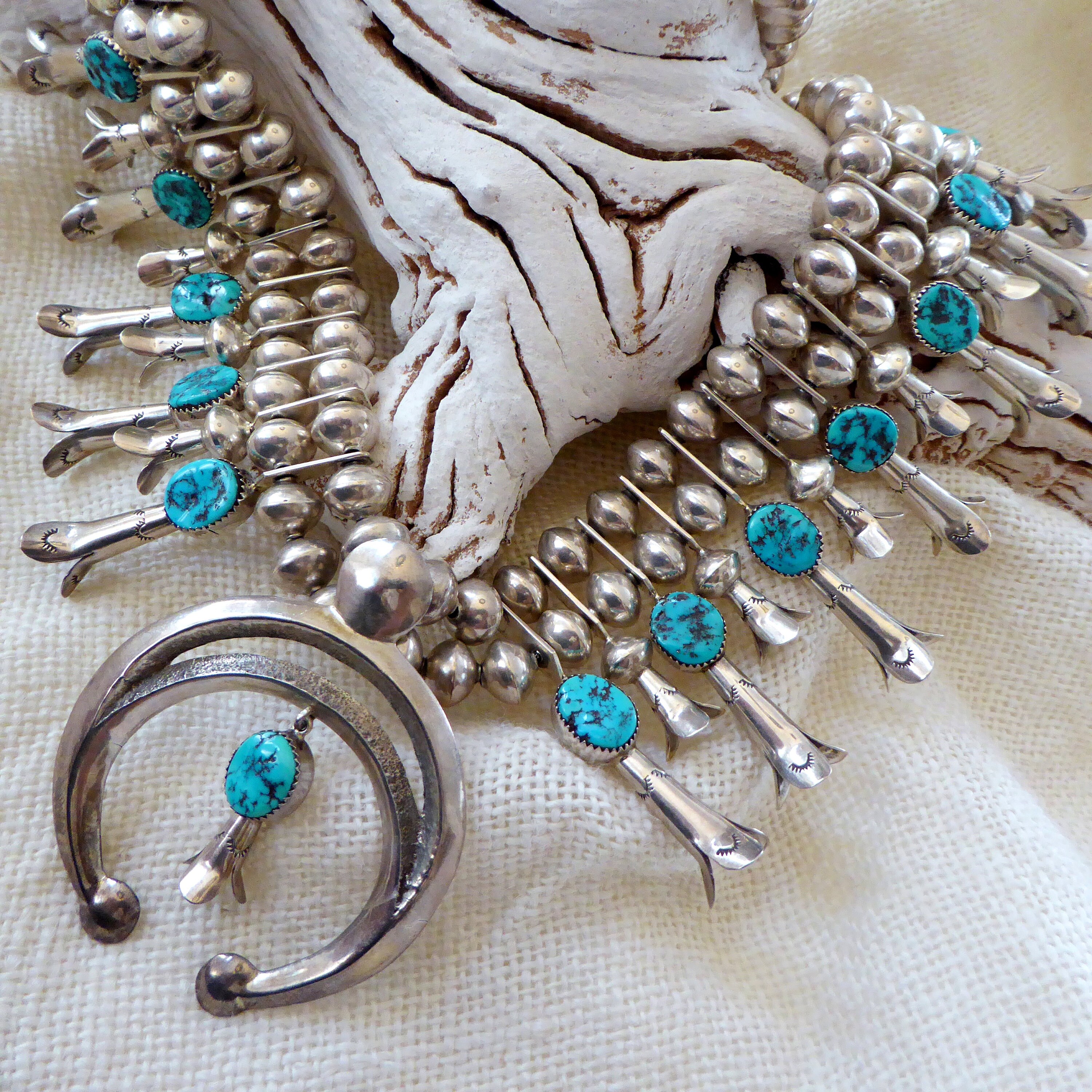Navajo squash blossom best sale set