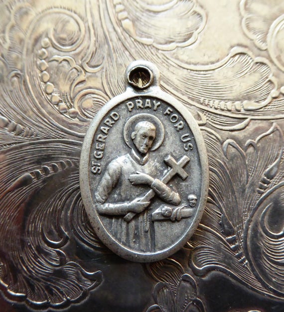 Saint Gerard Patron Of Expectant Mothers, Safe Childb… Gem