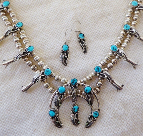 Glorious Vintage Native American Navajo Sterling Silver Angel Necklace Glorious Vintage Native American Navajo Sterling Silver Angel Necklace