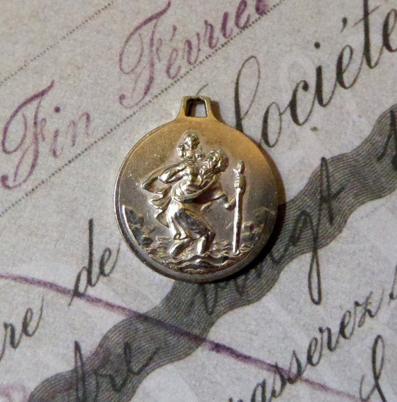 Saint Rita Religious Medal Pendant Patron St. Of … - image 1