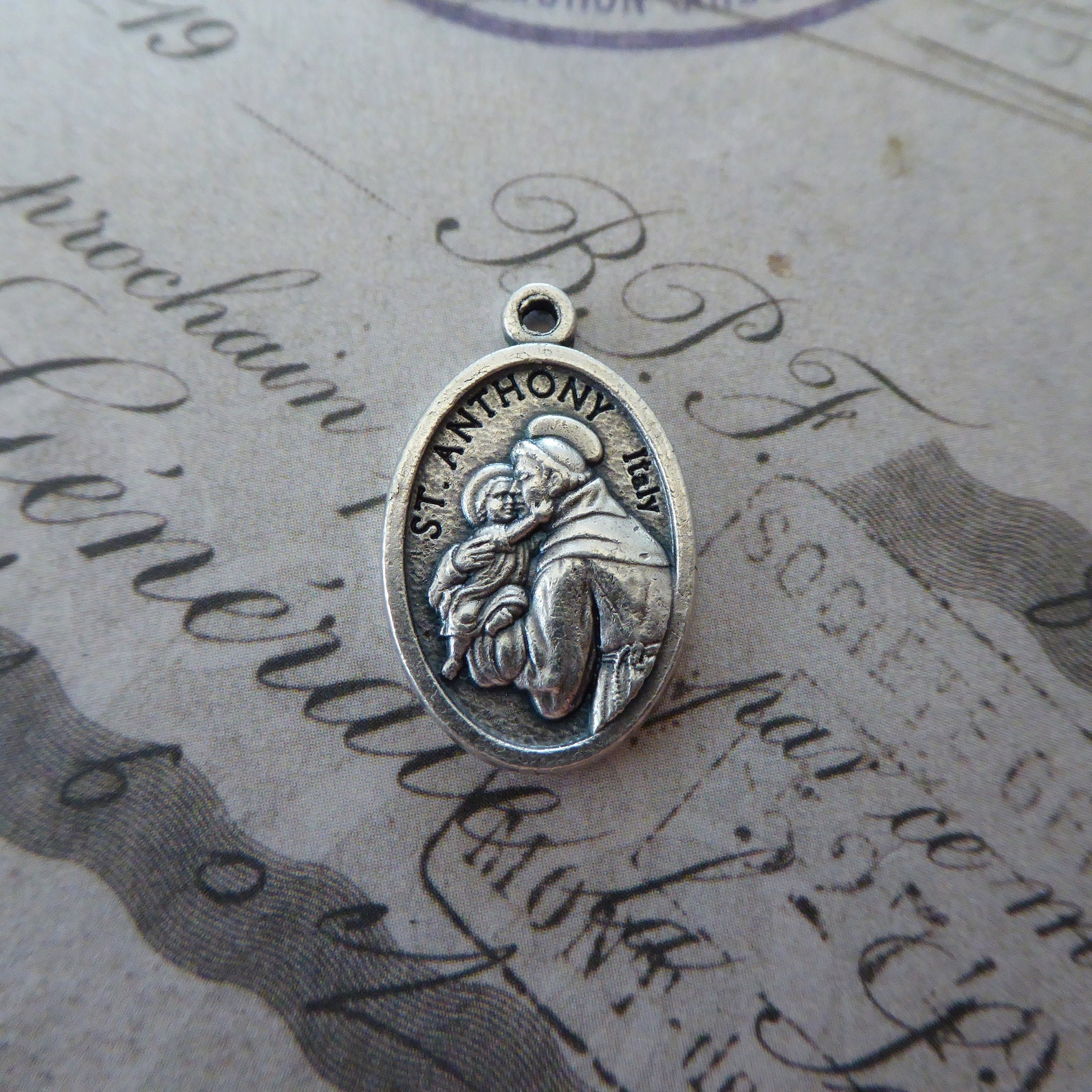 Saint Anthony Patron of Lost Things Pray for Us Catholic Etsy
