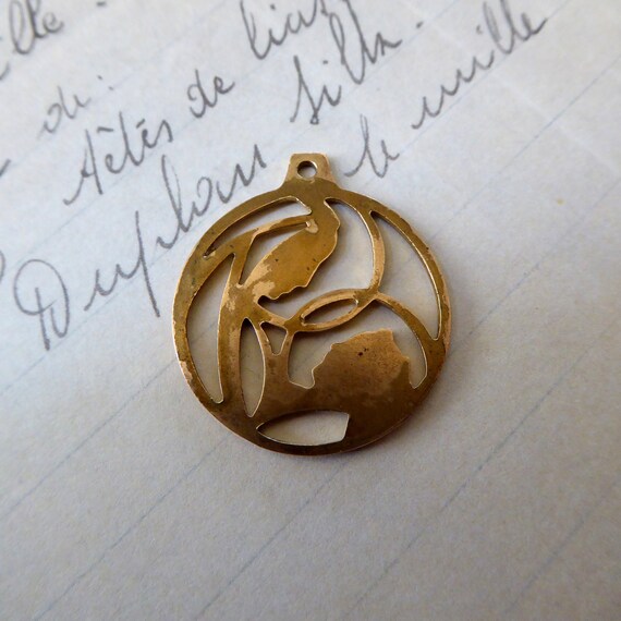 Endearing Vintage Italian Rose Gold Mid-Century M… - image 2