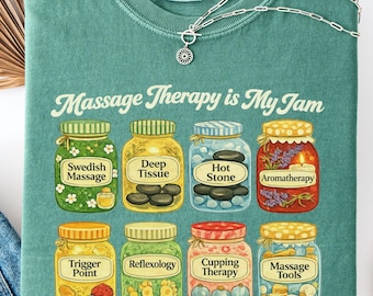 Massage Therapy Shirt for Massage Therapist Tshirt for Manual Therapist Tshirt for Reflexologist Tee for Massage Therapist Gift