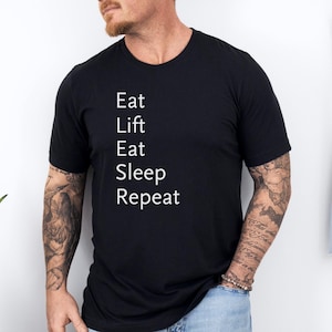Gym Shirt for Weightlifter Workout Tshirt for Gym lovers Trendy Unisex Lifting T-shirt for the Gym Funny Tee for Workout Top for Lifters