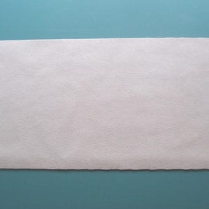 Ultra Suede - Bone White - Fabric Block -  Beading & Craft Projects - Reenactment Accessories - 6&quot; x 12&quot;