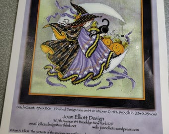The Little Witching Hour - Counted Cross Stitch Pattern - Joan Elliott Design