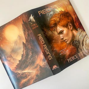 Red Rising Saga Dust Jackets and Tip-Ins for American Hardcover Books *please read entire description before purchasing*