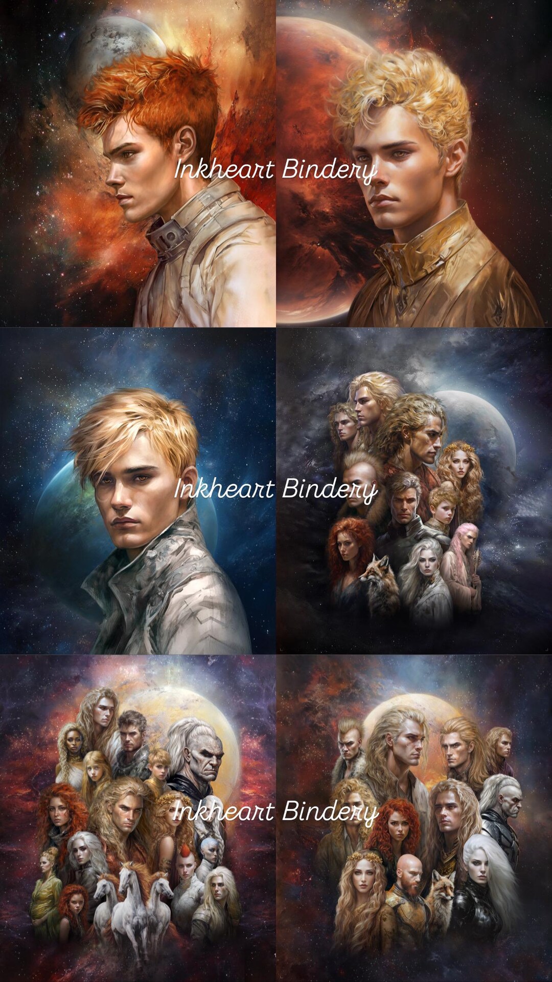 Red Rising Inspired 8x10 Print Set *please Read Entire Description ...