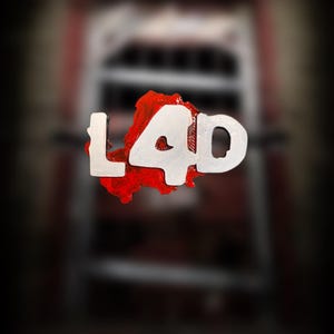 Broszka z nadrukiem inspirowanym grą Left 4 Dead