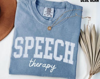 Speech Therapist Shirt, Speech Language Pathologist Graphic, SLP Tees, Teacher Appreciation Gift, SLPA Speech Therapy School Graduation Top
