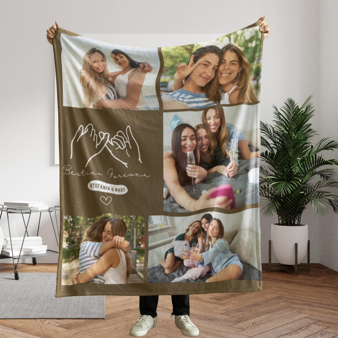 Best Friends Gifts For Women You Are My Light In The Dark - Bestie Personalized Custom Blanket Gift For Best Friends Bff Sisters Best Friend Gift