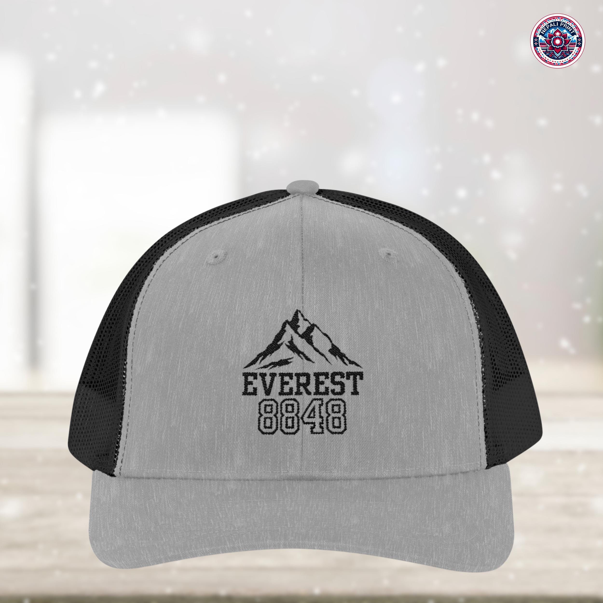 Everest 8848 Trucker Cap: Nepali Adventure Hiking Gear - Etsy Canada