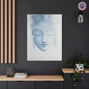 Tranquil Buddha Canvas Wall Art: Zen Decor