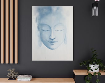 Tranquil Buddha Canvas Wall Art: Zen Decor