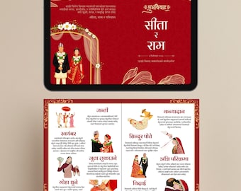 Nepali Wedding Planner Template: Hindu Ceremony Itinerary (Digital)