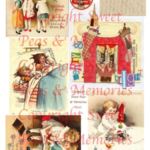 Sugar Plum Dreams and Happy Things Digital Ephemera