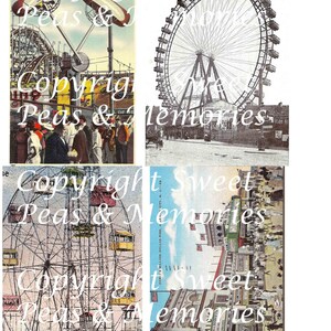 Fun at the Fair Digital Collage Sheet