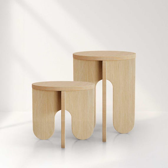 Mini Wooden Stool. Modern Side Table. Indoor Plant Stand. Small Side Table. Modern Plant Stand. End Table. Laptop Table. Bedside Table.