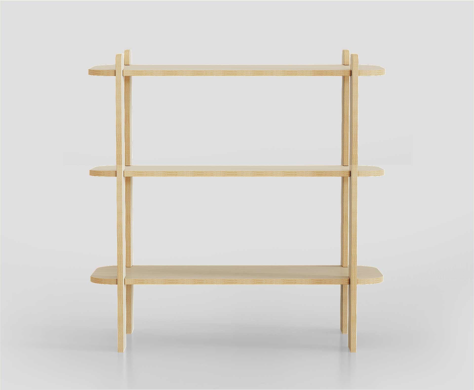 Bibliothèque Du Milieu Siècle. Moderne. Industrielle. Petite Bibliothèque. Support À Livres. En Bois. Étagère Livres Pour Enfants