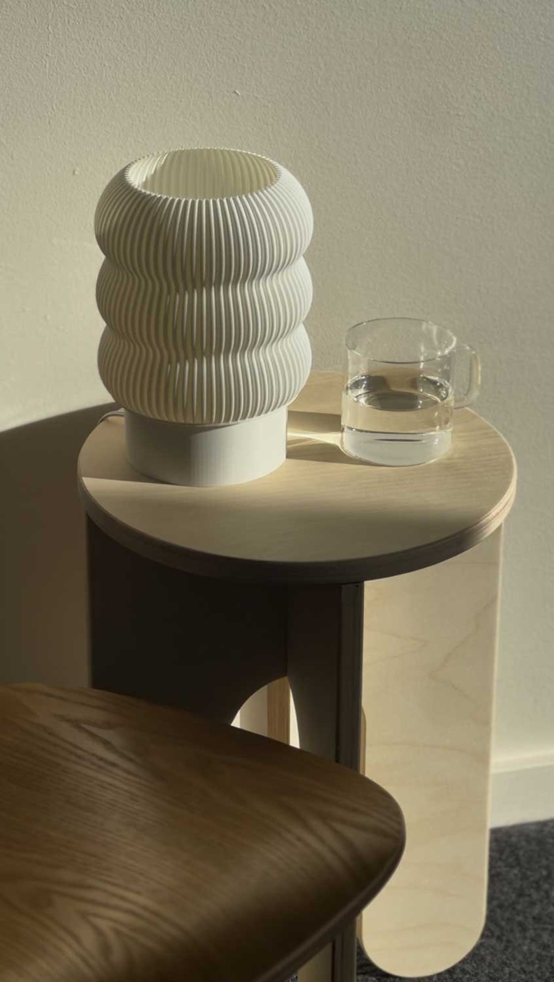 Wooden Stool. Modern Side Table. Indoor Plant Stand. Small Side Table. Modern Plant Stand. End Table. Laptop Table. Bedside Table. image 2