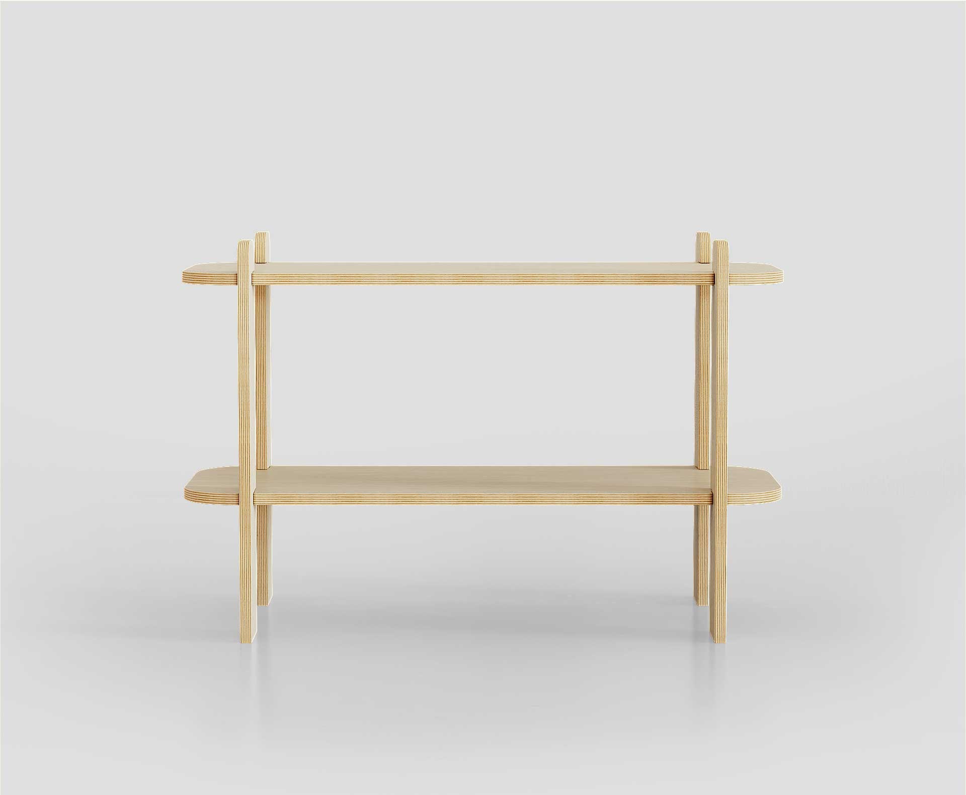 Bibliothèque Du Milieu Siècle. Moderne. Industrielle. Petite Bibliothèque. Support À Livres. En Bois. Étagère Livres Pour Enfants