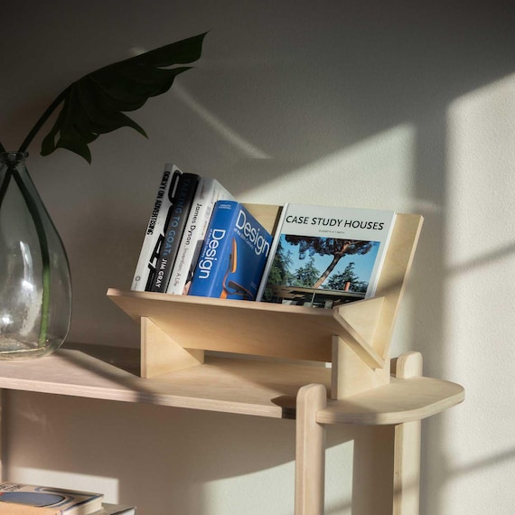 Book Display Shelf, Magazine Rack, Vinyl Record Holder, Vinyl Record Storage, Record Shelf, Vinyl Storage, Book Display Stand, Book Stand