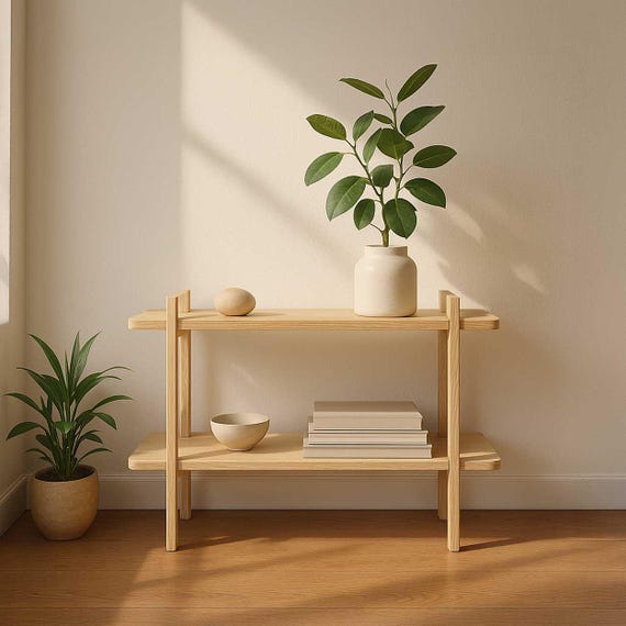 Mid Century Bookcase. Modern Bookcase. Industrial Bookcase. Small Bookcase. Book Stand. Wood Bookcase. Kids Book Shelf.