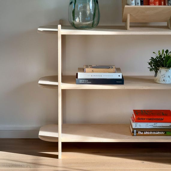 Mid Century Bookcase. Modern Bookcase. Industrial Bookcase. Small Bookcase. Book Stand. Wood Bookcase. Kids Book Shelf.