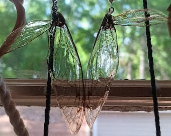 Cicada earrings