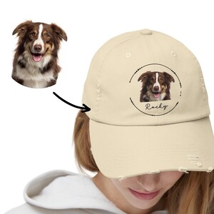 Custom pet hat using pet photo, custom dog hat, custom cat hat, custom pet cap, cap dog mom hat, cap dog dad hat, Gift for Cat Lovers.