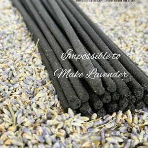 Fred Soll's® Premium Impossible to Make Lavender Incense, Resin ON A Stick®, Handmade in the USA