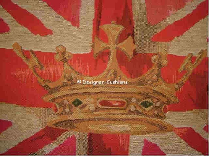 Union Jack Pink Design No 2 Tapestry Cushion Pillow Cover Etsy