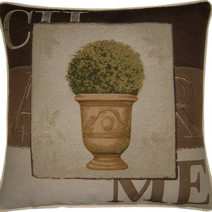 Charme boom in Pot Design No 2 Tapestry kussen Cover Sham