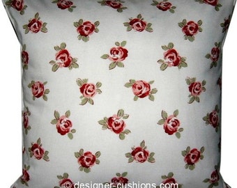 Cushion Cover Sham Laura Ashley Bibi Scarlet Fabric