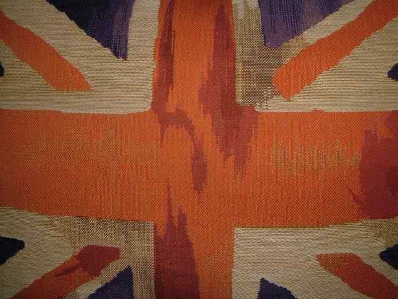 Union Jack Purple Design 3 Oblong Tapestry Cushion Pillow Etsy