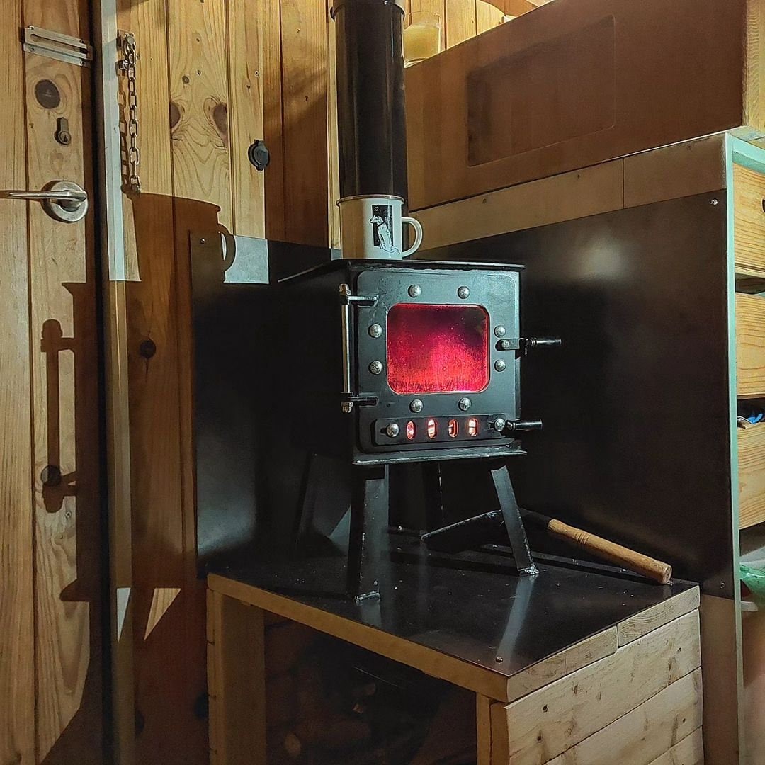 Tiny house pellet stove discount