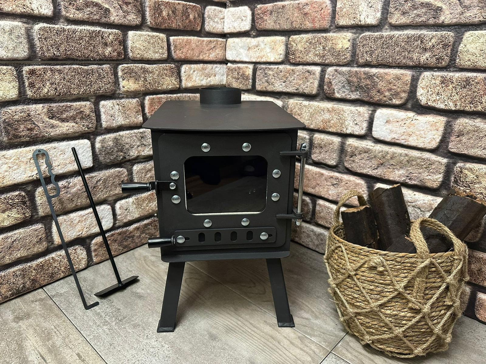 Wood Stove for Small Spaces, Wood Burning Stove for Caravan, Tiny House ...