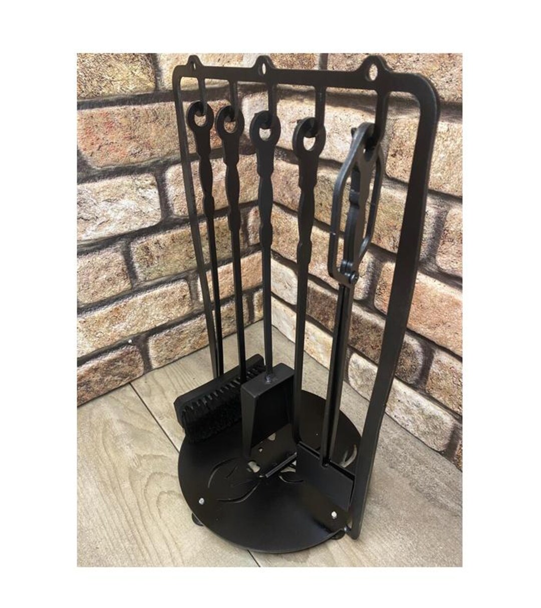 5 Pcs Stove Tong Set for Wood Stoves, Fireplace Accessory Stove Tong ...