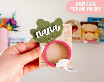 Thanks For Rooting For Me Photo Frame SVG, Mothers Day Magnetic Frame SVG, Fathers Day Magnetic Frame SVG, Cute Magnetic Frame Laser File