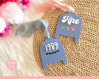 Swift Valentine Tag SVG, Girly Valentine Tag SVG, Cute Valentine Tag Laser File, Eras Tour Valentine SVG, Eras Tour Valentine Laser File