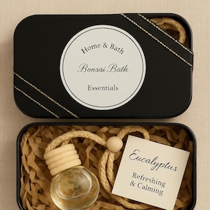 Essential Oil Car Diffuser Gift  - Aromatherapy Air Freshener, Easter Basket Stuffer, 50+ Scents, Car Freshies, Travel Gift, Car accessories